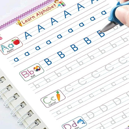 Magic Practice book – Reusable Handwriting Book for Kids.