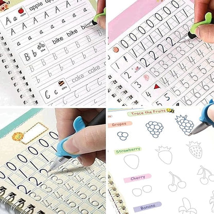 Magic Practice book – Reusable Handwriting Book for Kids.